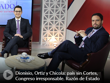 Dionisio, Ortiz y Chicola: país sin Cortes, Congreso irresponsable. Razón de Estado