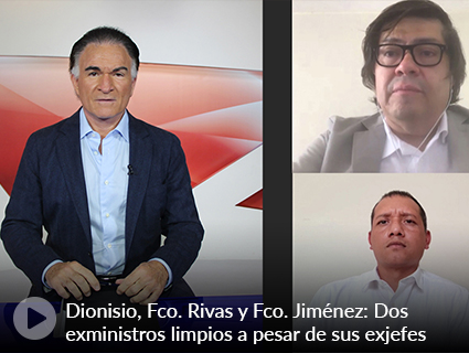 Dionisio, Fco. Rivas y Fco. Jiménez: Dos exministros limpios a pesar de sus exjefes
