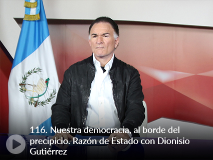 116. Nuestra democracia, al borde del precipicio. Razón de Estado con Dionisio Gutiérrez