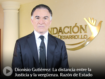 Dionisio Gutiérrez: La distancia entre la Justicia y la vergüenza. Razón de Estado