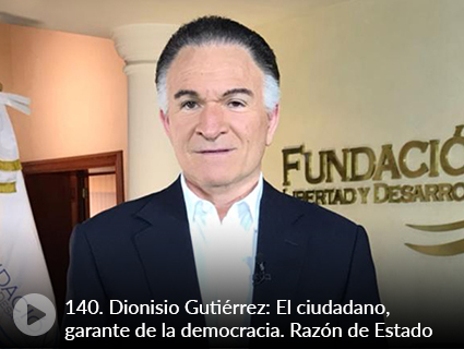 140. Dionisio Gutiérrez: El ciudadano, garante de la democracia. Razón de Estado