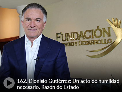 162. Dionisio Gutiérrez: Un acto de humildad necesario. Razón de Estado