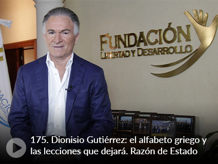 175. Dionisio Gutiérrez: el alfabeto griego y las lecciones que dejará. Razón de Estado
