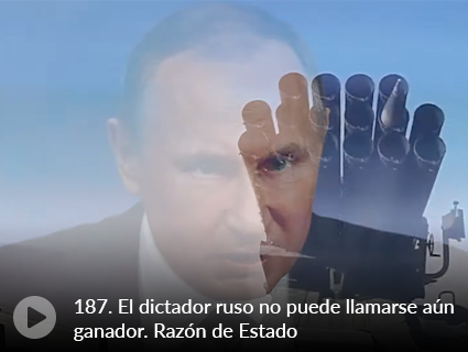 187. El dictador ruso no puede llamarse aún ganador. 