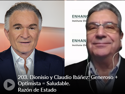 203. Dionisio y Claudio Ibáñez: Generoso + Optimista = Saludable. Razón de Estado