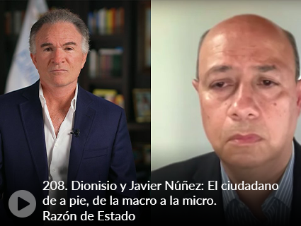 208. Dionisio y Javier Núñez: El ciudadano de a pie, de la macro a la micro. Razón de Estado
