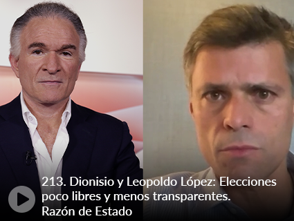 213. Dionisio y Leopoldo López: Elecciones poco libres y menos transparentes. Razón de Estado