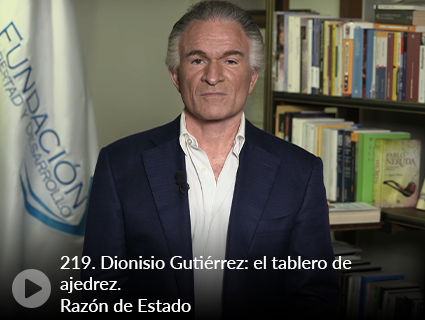 219. Dionisio Gutiérrez: el tablero de ajedrez. Razón de Estado
