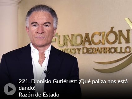 221. Dionisio Gutiérrez: ¡Qué paliza nos está dando! Razón de Estado