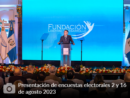Presentación de encuestas electorales 2 y 16 de agosto 2023