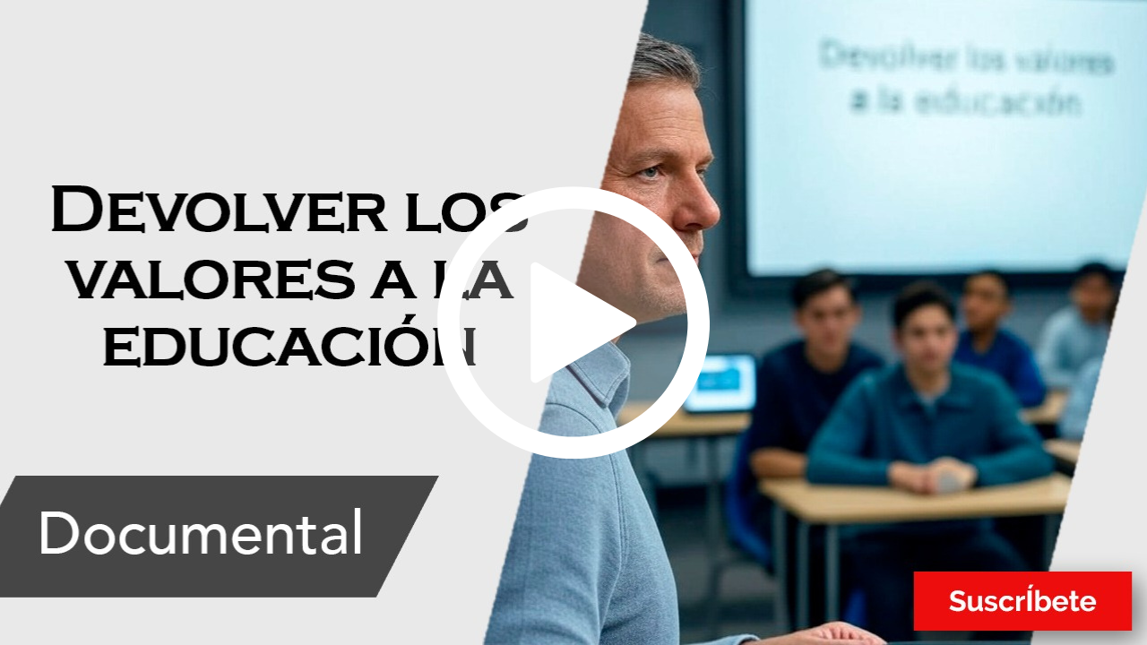 332. Devolver los valores a la educación