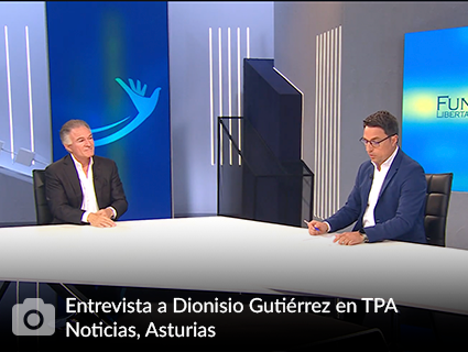 Entrevista a Dionisio Gutiérrez en TPA Noticias, Asturias