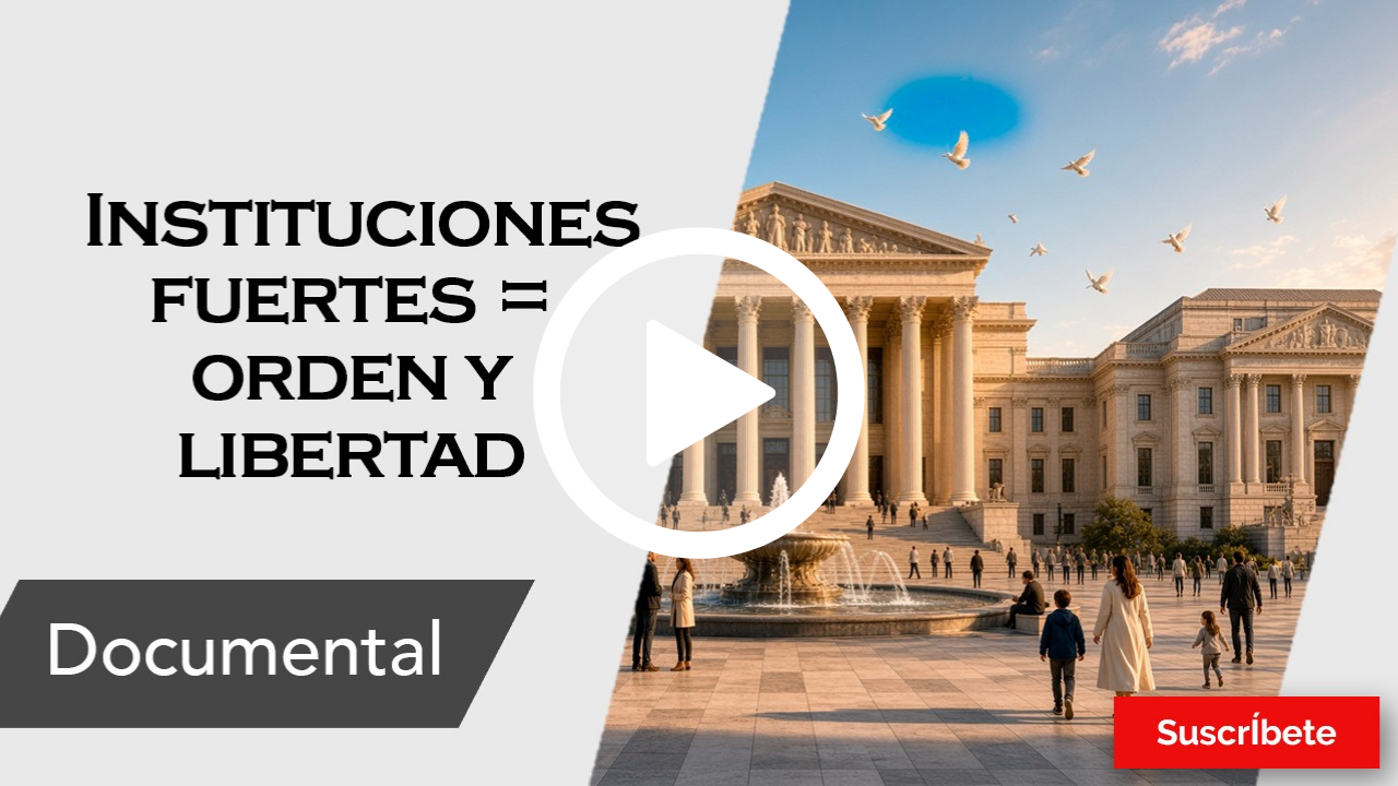 419. Instituciones fuertes = orden y libertad