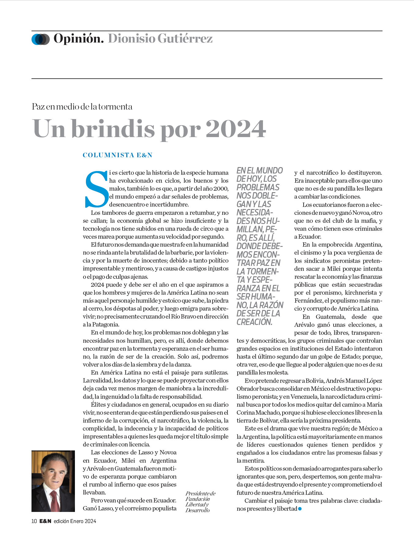 Un brindis por 2024