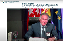 Dionisio Gutiérrez participated in the XV Latin American Atlantic Forum in Madrid