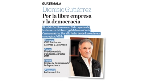 Dionisio Gutiérrez entre los 50 empresarios más admirados de Centroamérica según Estrategia y Negocios