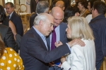 Andrés Pastrana, Carlos Melo (Rep. BID en Guatemala) y Marta Altolaguirre
