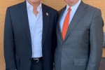 Dionisio Gutiérrez con Jeff Sessions, Fiscal general de los Estados Unidos; Senador de los Estados Unidos (Ret).
