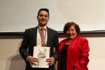 Edgar Ortiz, director del área legal de Fundación Libertad y Desarrollo recibió medalla "Esfuerzo por la Patria" en grado de bronce