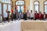 Autoridades de los 48 Cantones de Totonicapán y de Sololá en el almuerzo de la delegación de Freedom House con sector privado, academia y sociedad civil de Guatemala