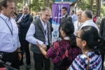 Delegación Internacional de Observación Electoral en el Centro de Votación del Fischman