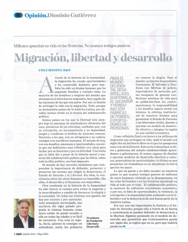 Migración, Libertad y Desarrollo