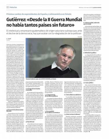 Entrevista en La Nueva España