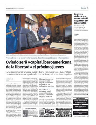 Entrevista en La Nueva España